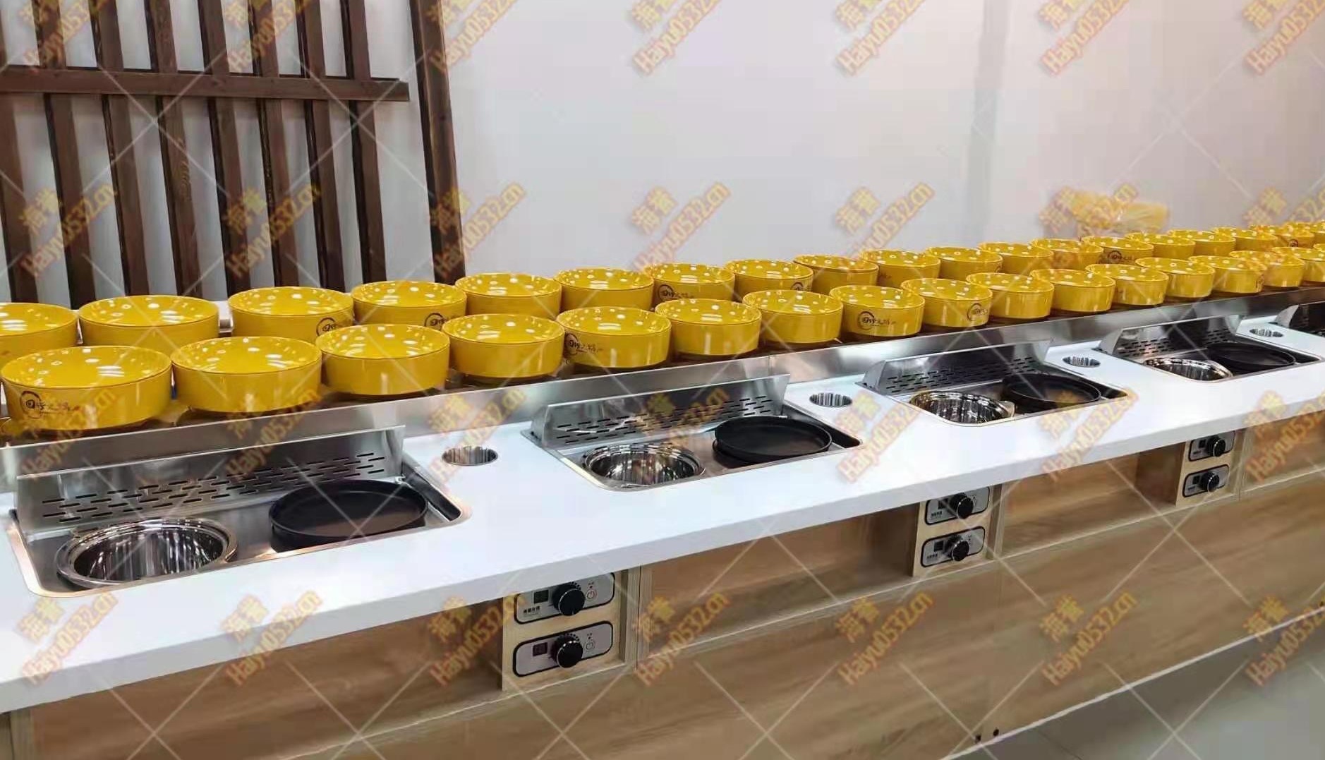 海譽科創(chuàng)凈化排風(fēng)無煙火鍋完成