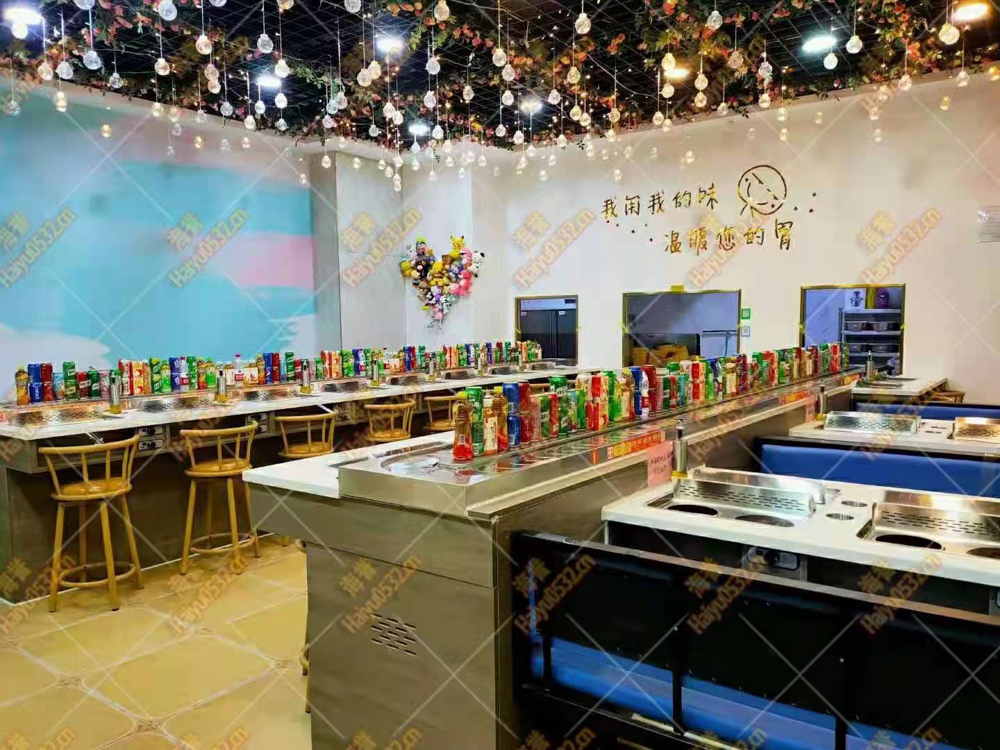 旋轉(zhuǎn)小火鍋機器多少錢一臺
